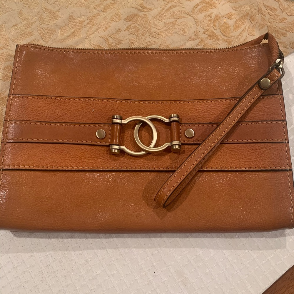 Italian Leather Clutch by Pratesi